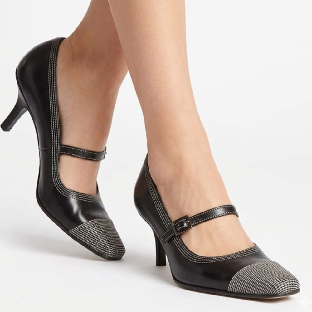 Via Spiga Black Pump Heels Size 6.5